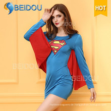 2016 Fancy Dress Japanische Krankenschwester Superman Sexy Halloween Kostüm